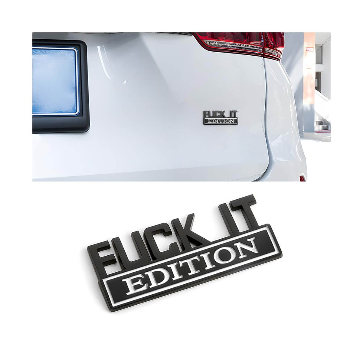 Car Spoof Alphabet Edition Decorative Stickers for MG