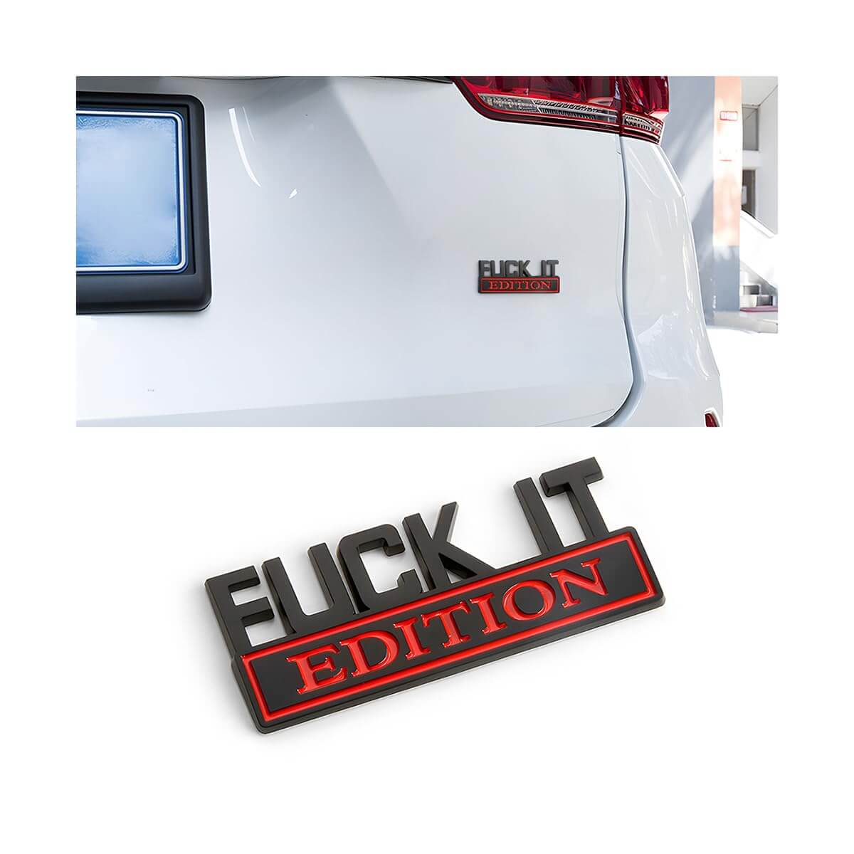 Car Spoof Alphabet Edition Decorative Stickers for MG