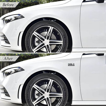 Car Spoof Alphabet Edition Decorative Stickers for MG