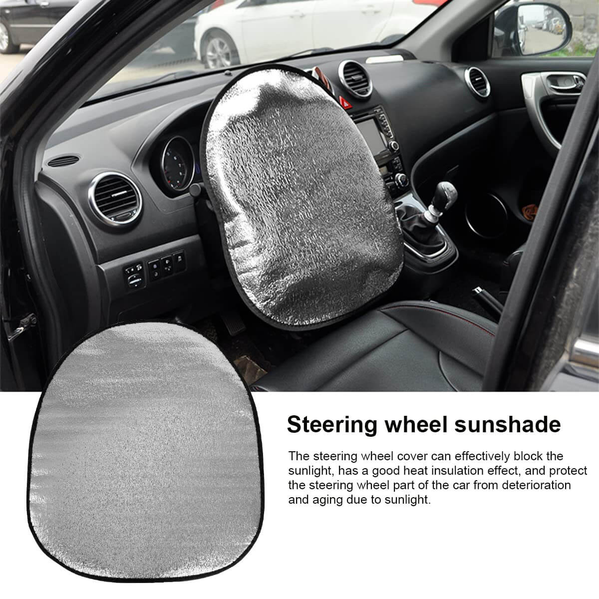 Car Steering Wheel Sunshade Cover for MG
