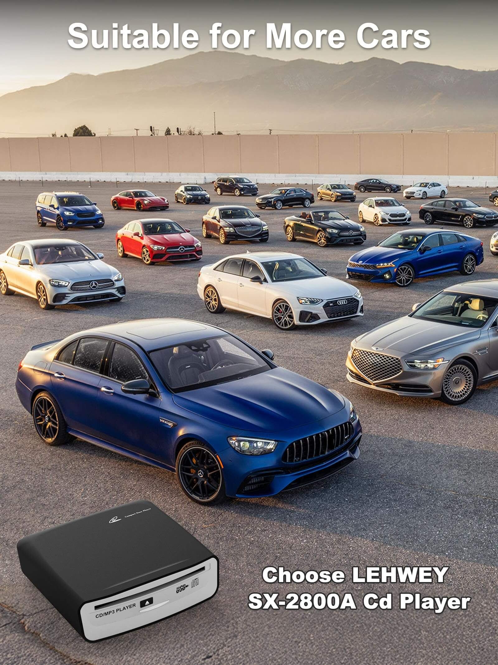 Car Universal External CD Player for MG