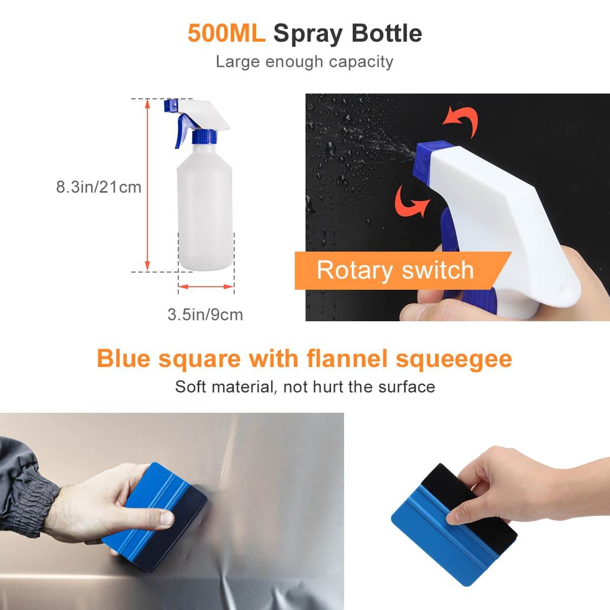 Car Window Tinting Tool Kit for MG