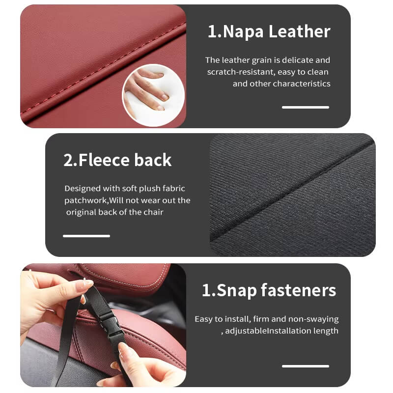 Central Console Storage Pocket for Car Seats