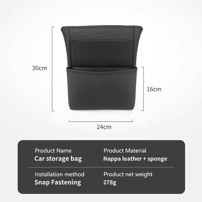 Central Console Storage Pocket for Car Seats