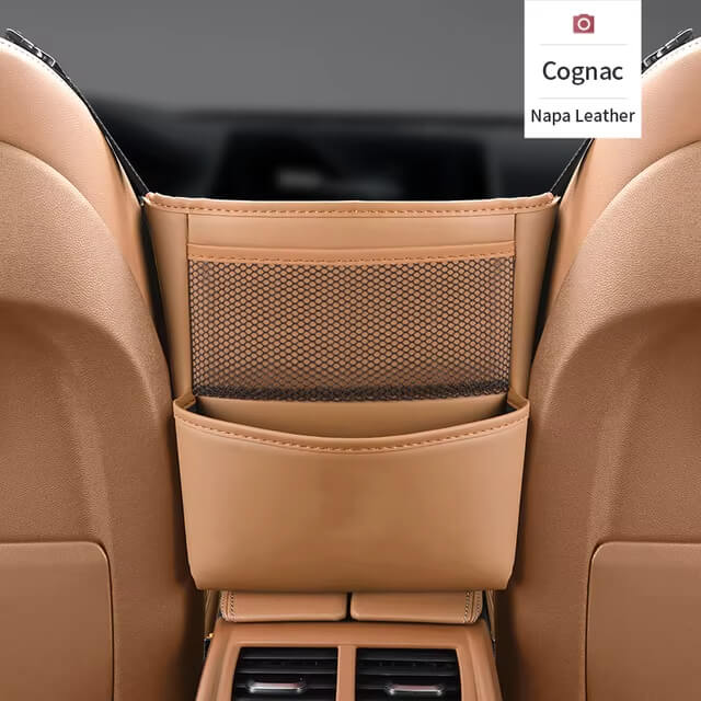 Central Console Storage Pocket for Car Seats