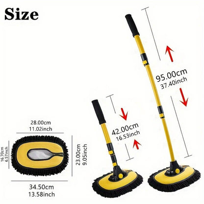 Microfibre Telescopic Long Handle Cleaning Mop For MG