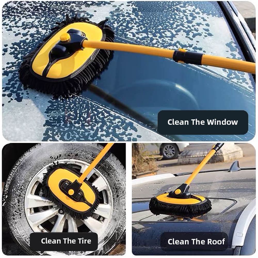 Microfibre Telescopic Long Handle Cleaning Mop For MG