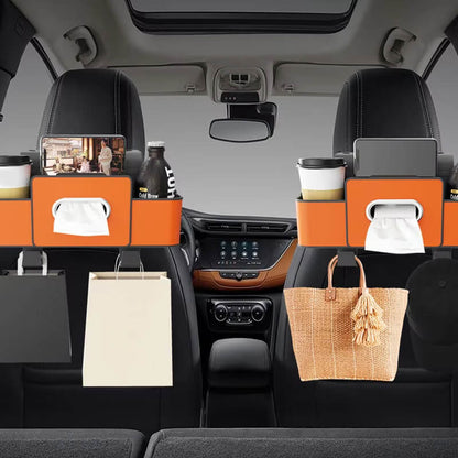 Multi-purpose Storage Pocket for Vehicle Seat Backs