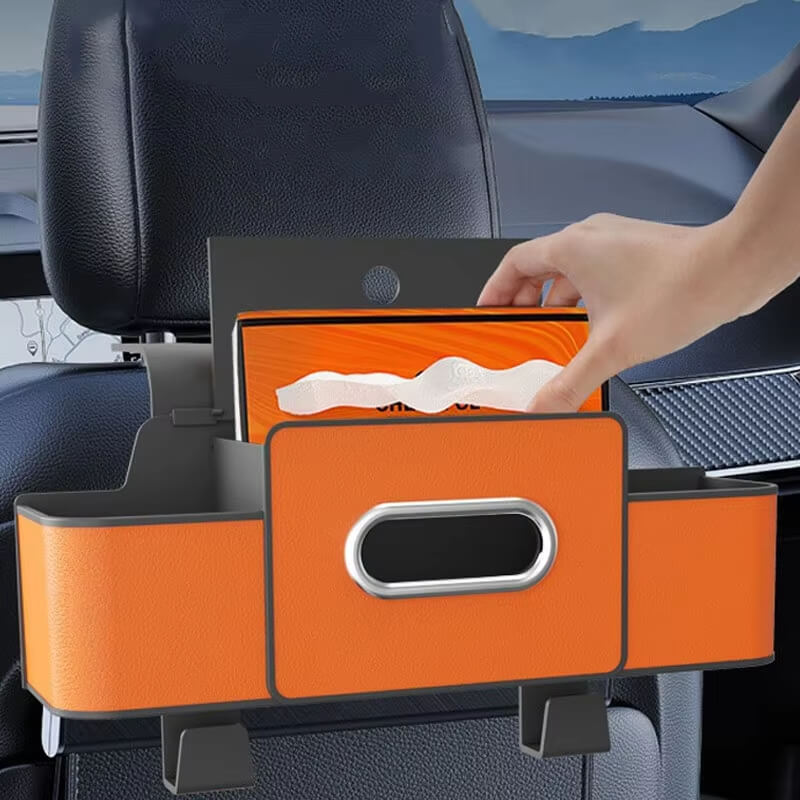 Multi-purpose Storage Pocket for Vehicle Seat Backs