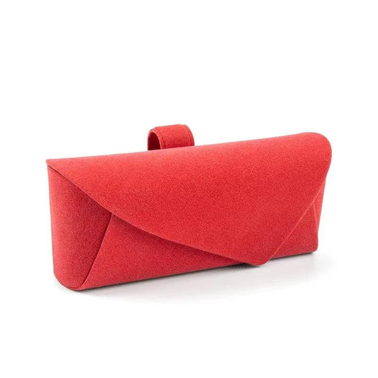 Tumbled Fur And Leather Eyeglass Case for MG