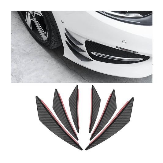 Universal Front Bumper Lip Splitter（6pc）