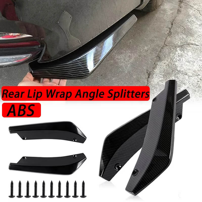 Universal Rear Bumper Lip Spoiler Diffuser for Motor Vehicles