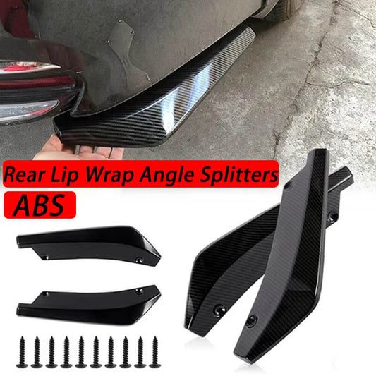 Universal Rear Bumper Lip Spoiler Diffuser for Motor Vehicles