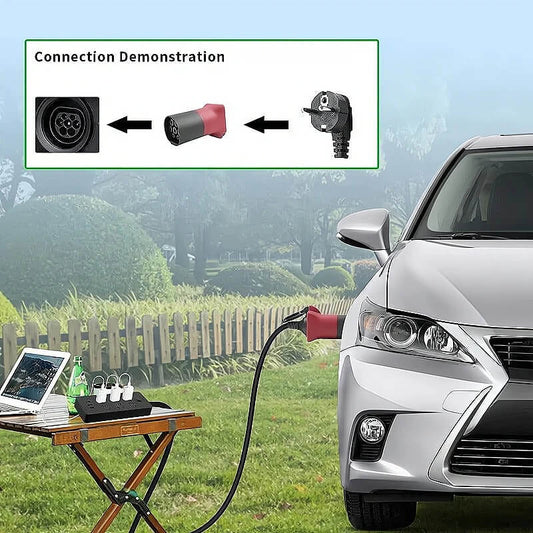 V2L Electric Vehicle Discharge Adapter for MG4/MG IM6 - MGCLUBS