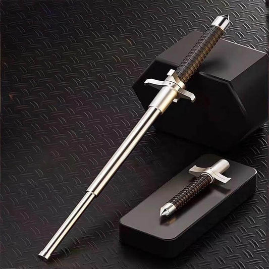 Vehicle-mounted window-breaking self-defense baton