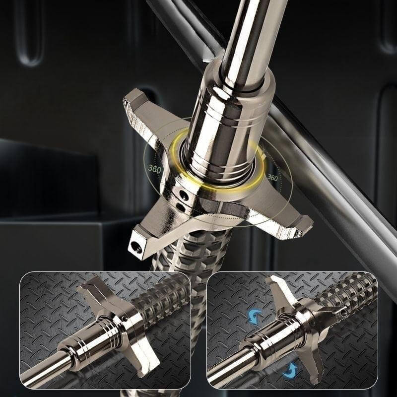 Vehicle-mounted window-breaking self-defense baton