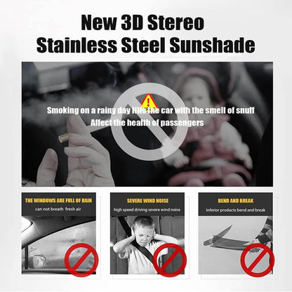 Vehicle Windscreen Visor for MG HS 2025 4Pcs